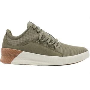 Sorel Out 'N About Plus Sneakers Shoes Suede Lace Up Ankle Comfort Sage Green 8